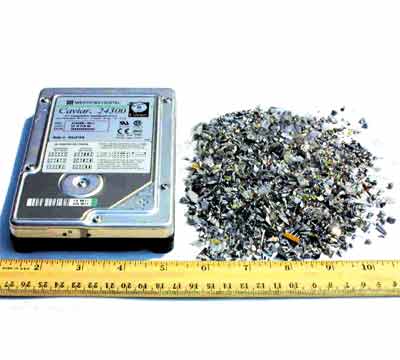 hard drive destruction